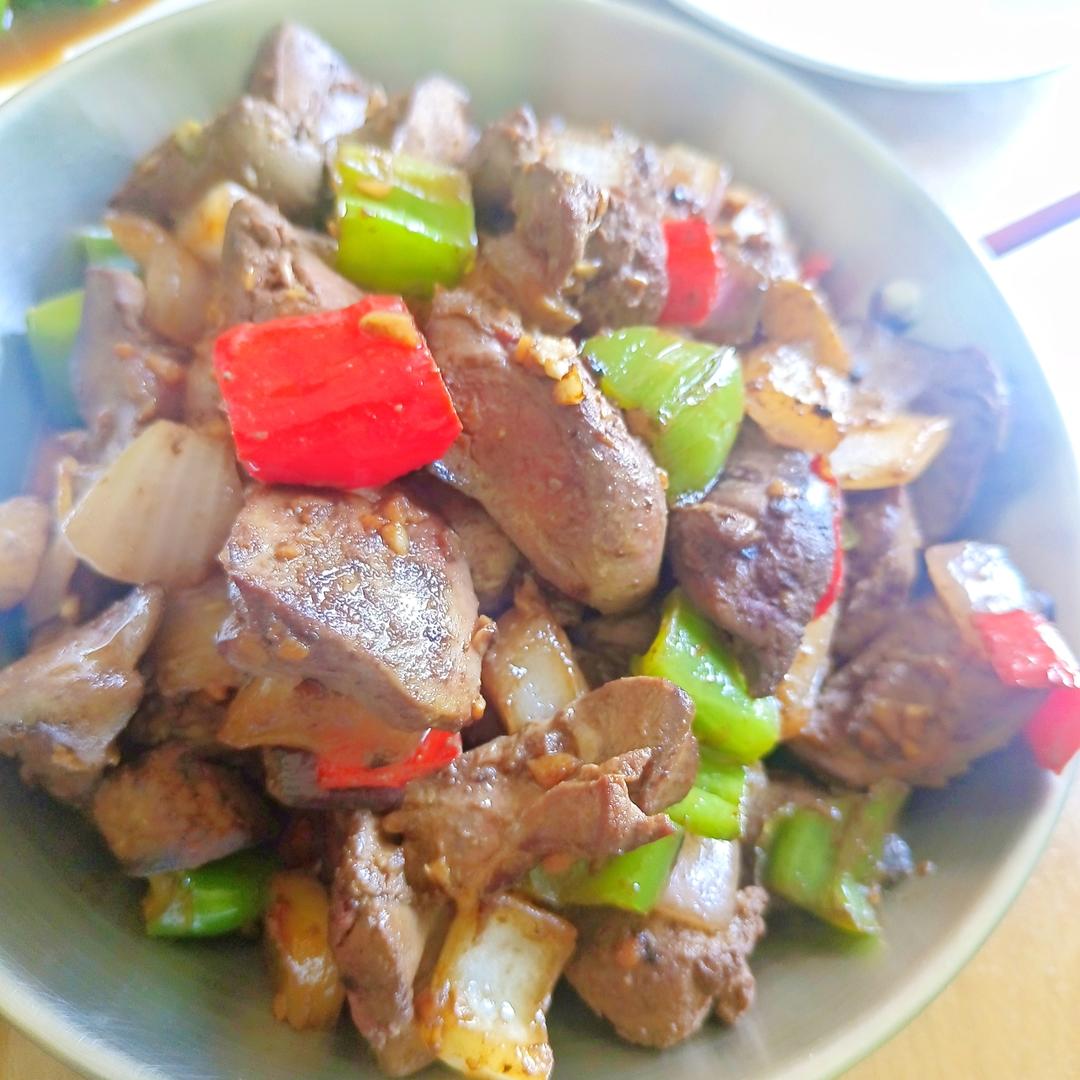 爆炒鸡肝