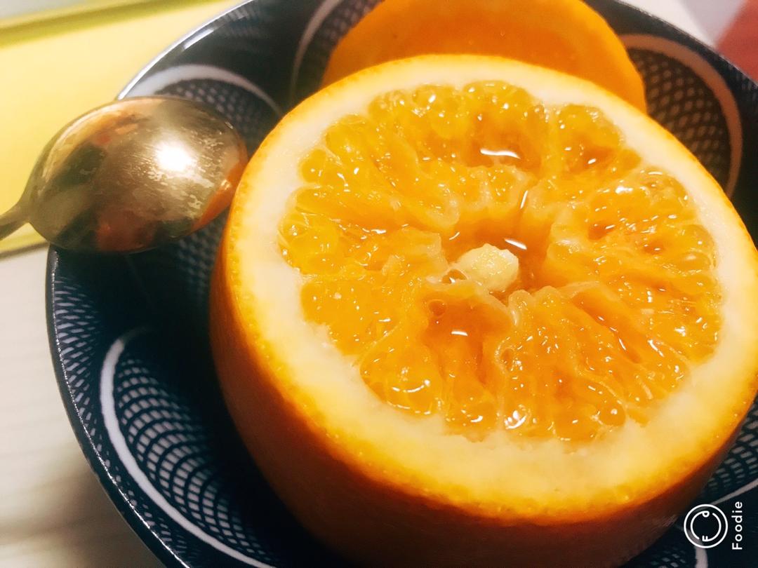 盐蒸橙『缓解感冒咳嗽』