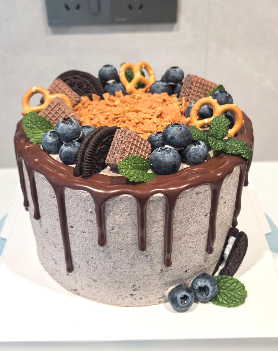 奥利奥咸奶油蛋糕