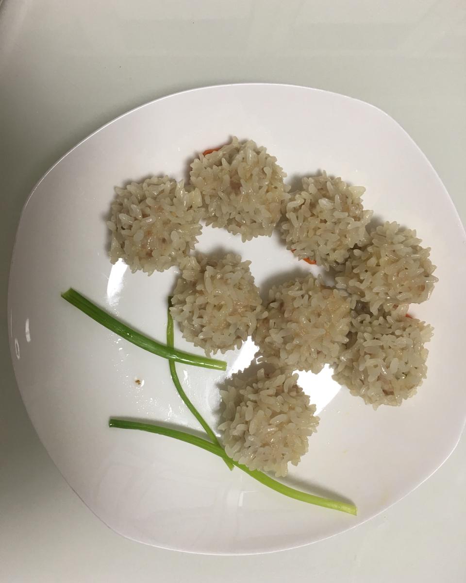 蒸糯米丸子