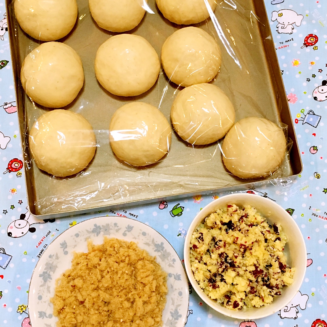 肉松沙拉酱面包（65度汤种）