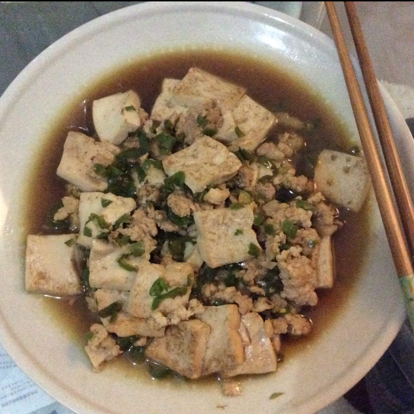 肉末豆腐~无敌下饭菜