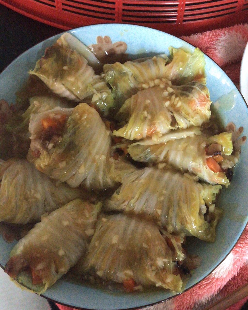 肉酿白菜卷