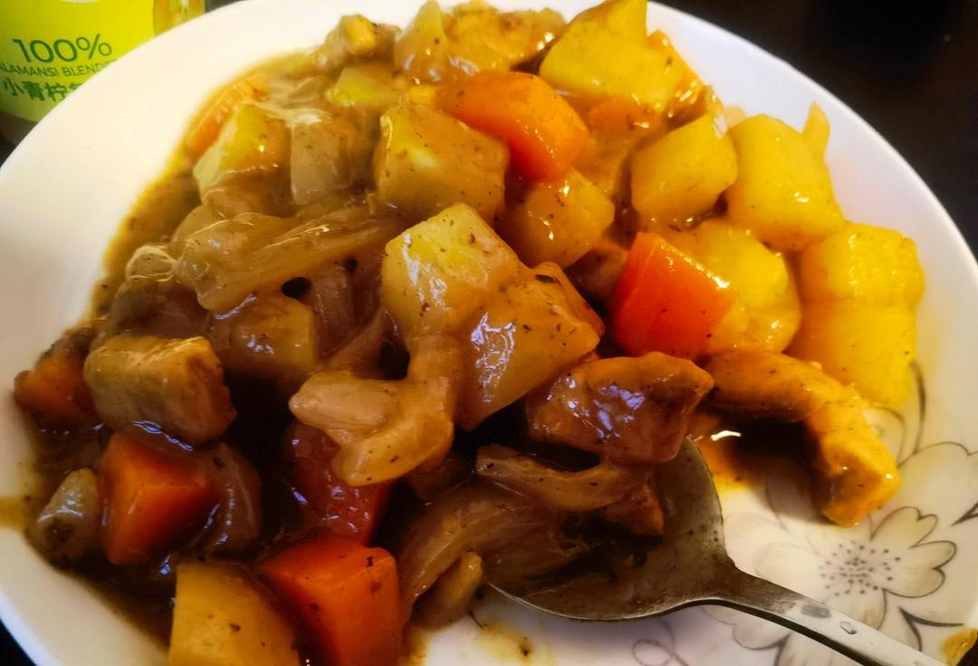 咖喱鸡腿