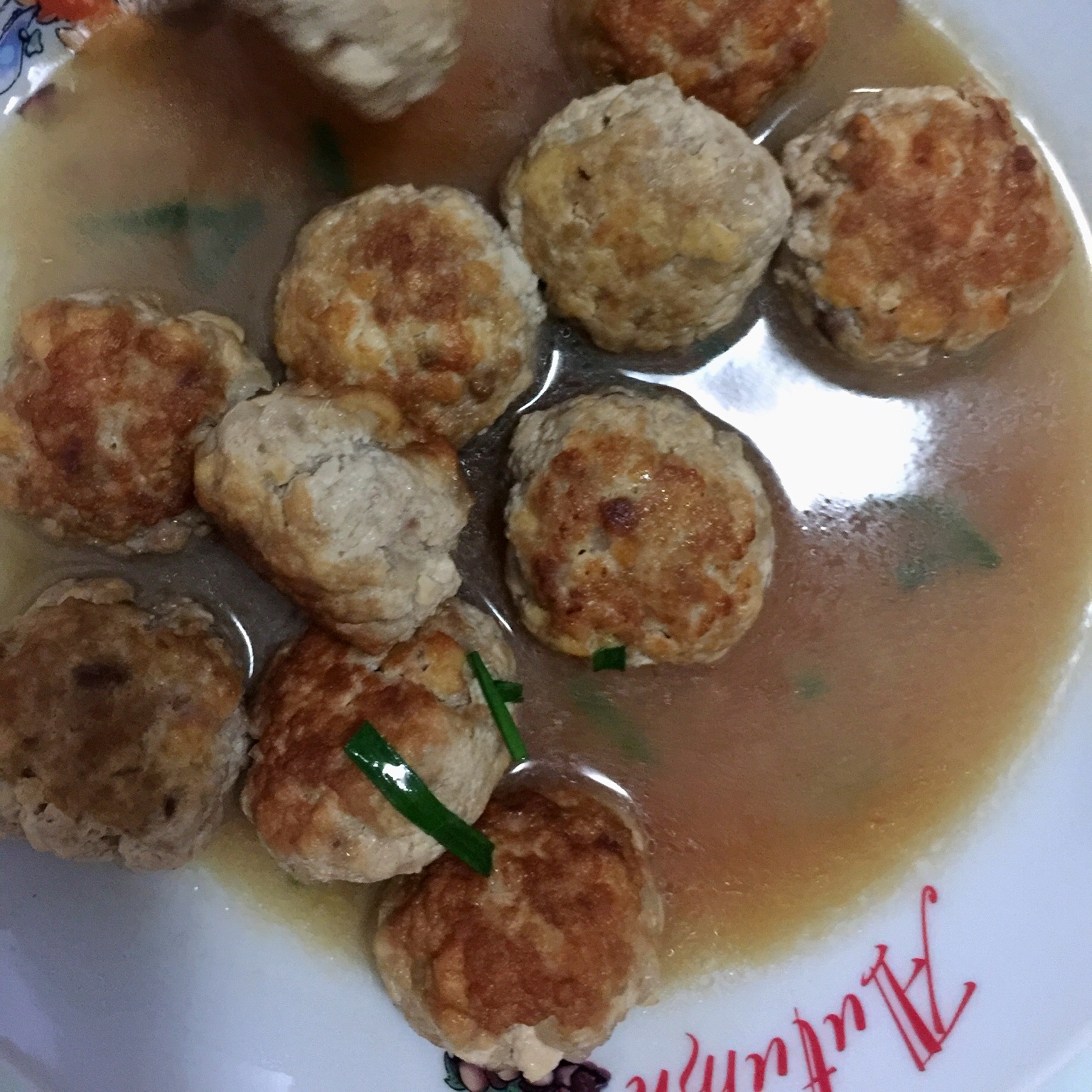 软绵绵的鸡肉豆腐丸（无油）