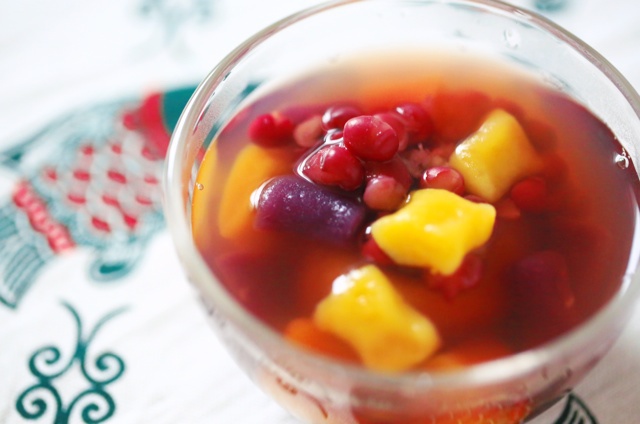 芋圆&薯圆红豆糖水