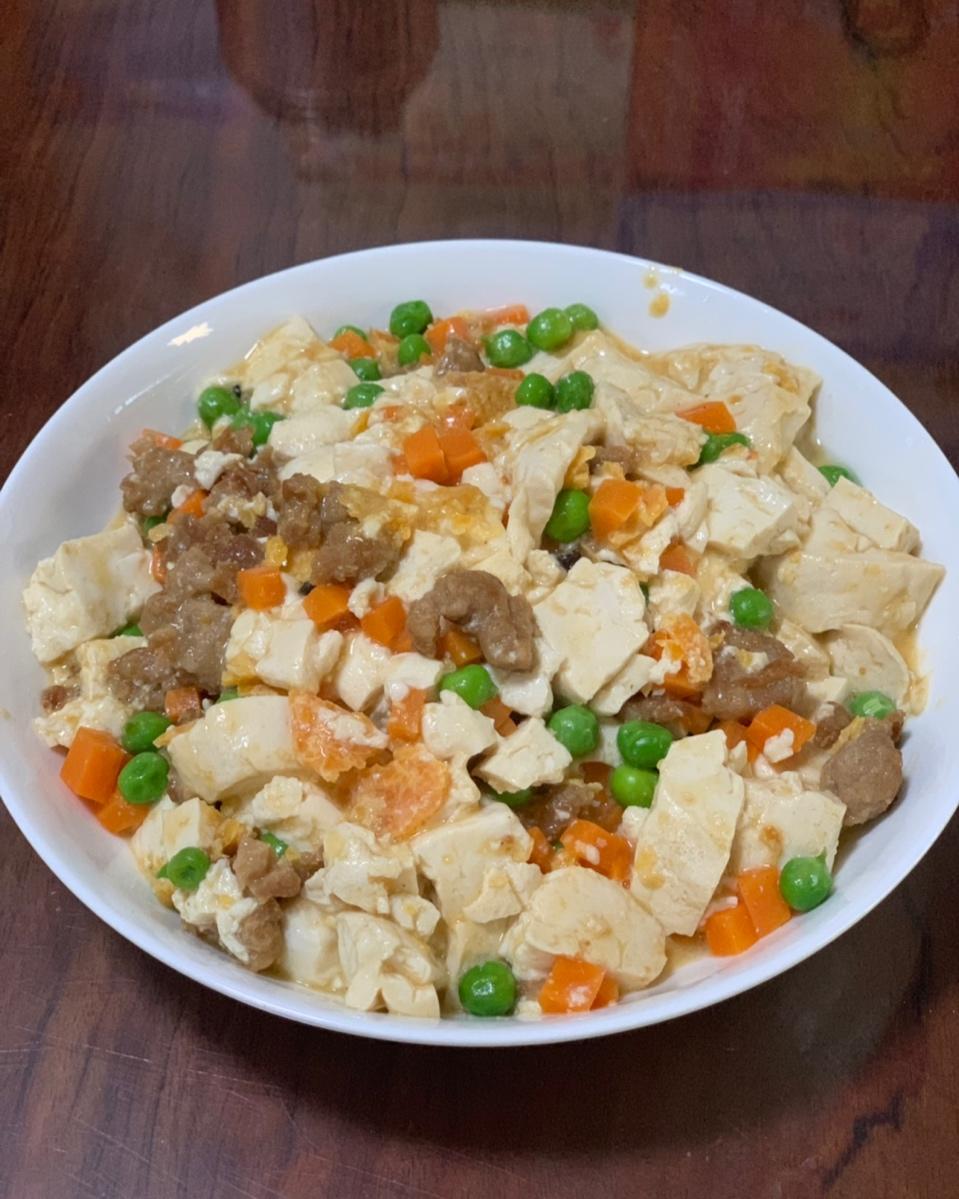 【咸蛋黄豆腐羹】豆腐烧得好，蛋要用得妙！