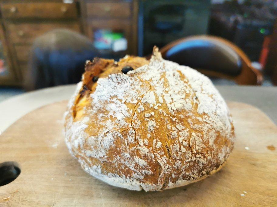 欧包/乡村面包-无油不用揉 No Knead Bread