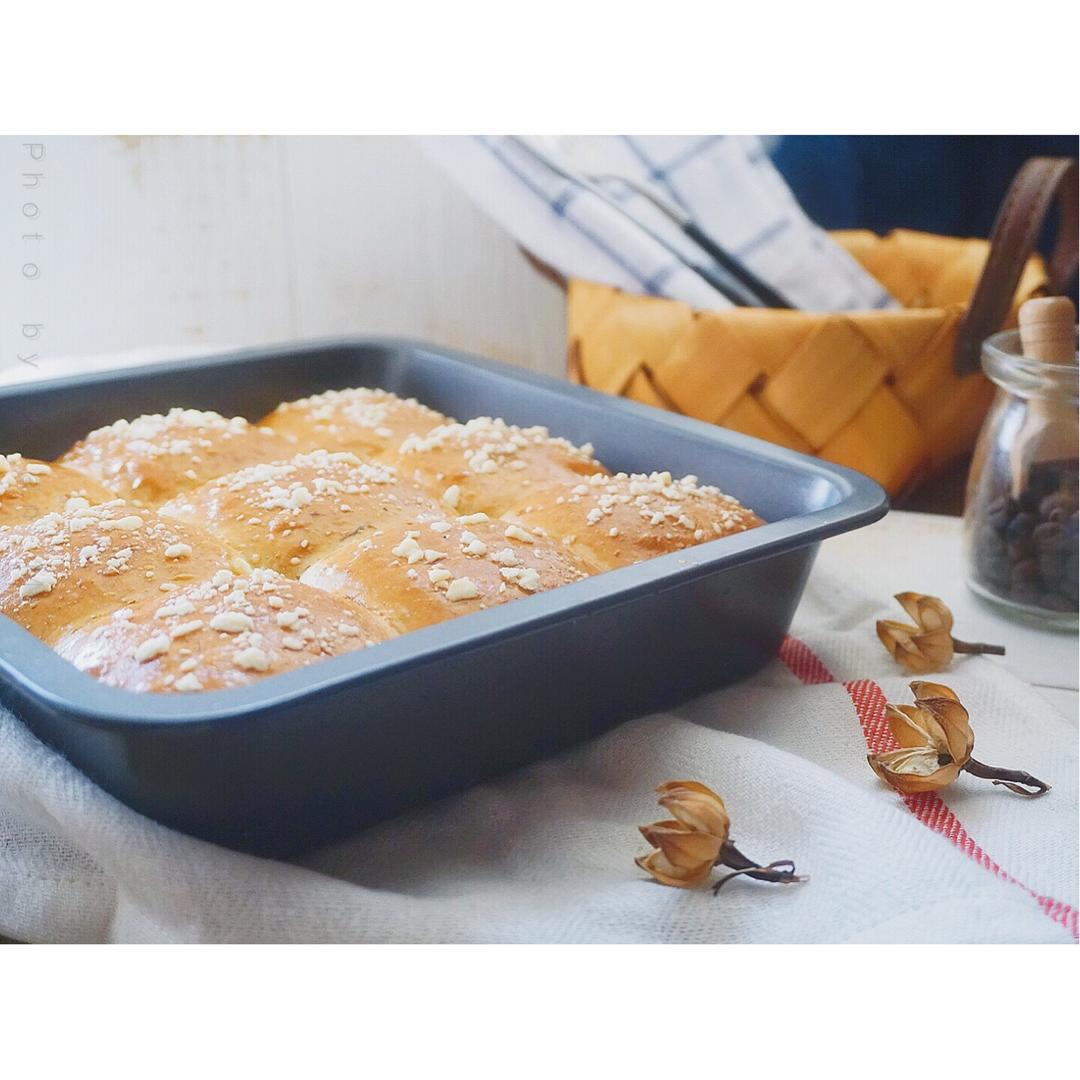 香甜松软的香蕉餐包