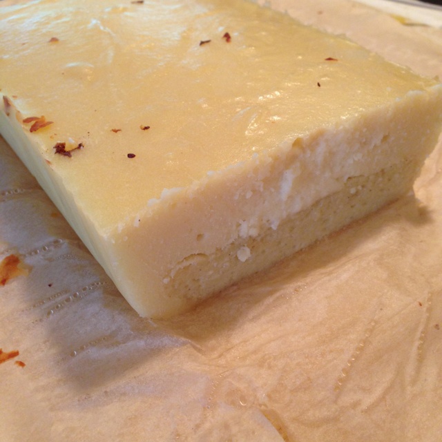 杏仁乳酪双层蛋糕块