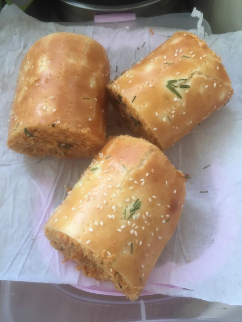 回忆的味道---肉松面包卷