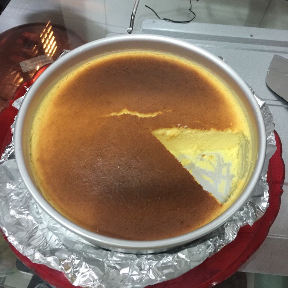 轻乳酪芝士蛋糕6寸#皮黑森林#