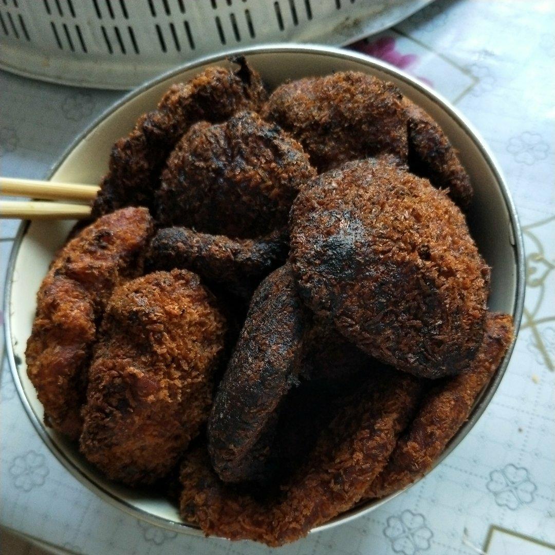 雪花南瓜饼