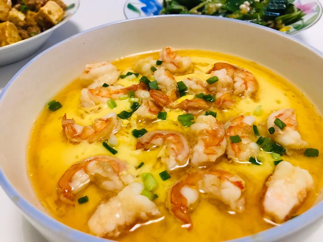 虾仁鸡蛋羹