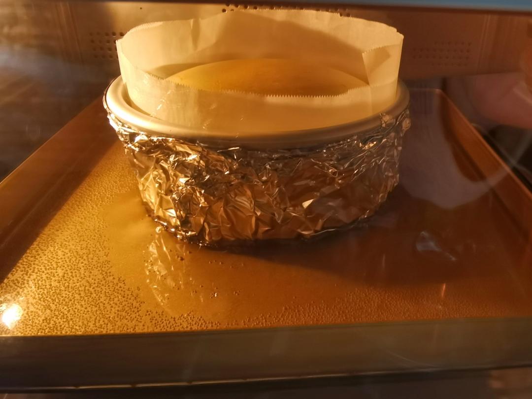 完美轻乳酪芝士蛋糕（不开裂、不回缩、不收腰、入口即融）