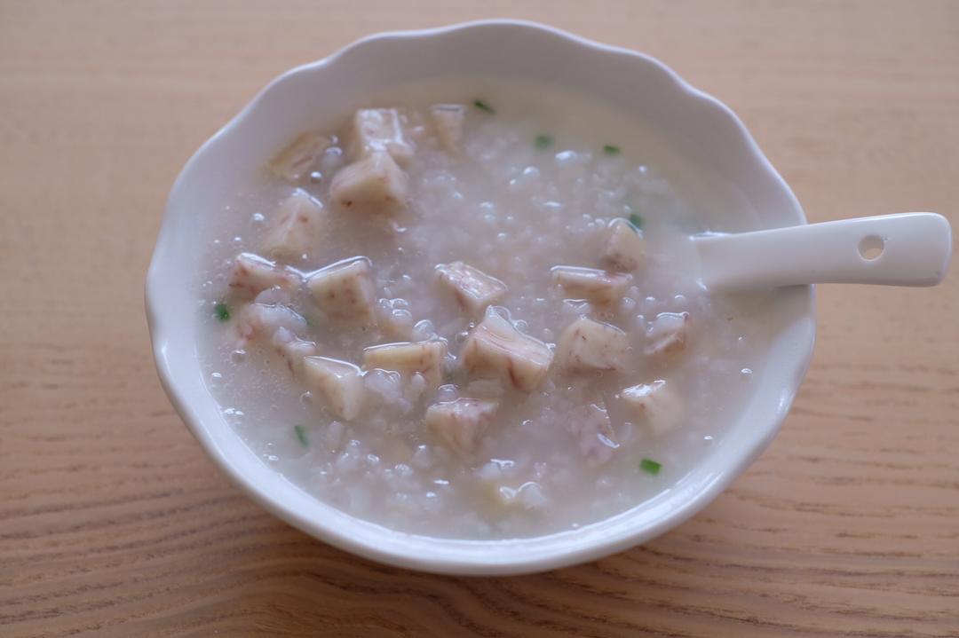 【芋泥锅饼/香芋豆腐饭/芋头粥】附铸铁锅蒸饭法的做法 步骤6