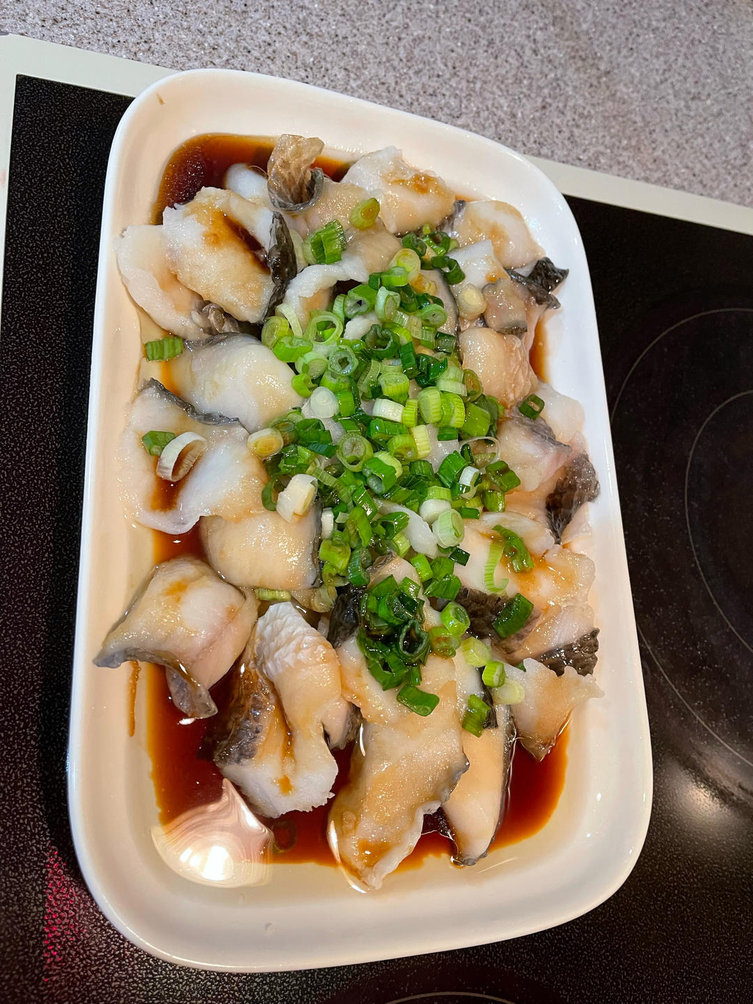 葱香嫩滑黑鱼片