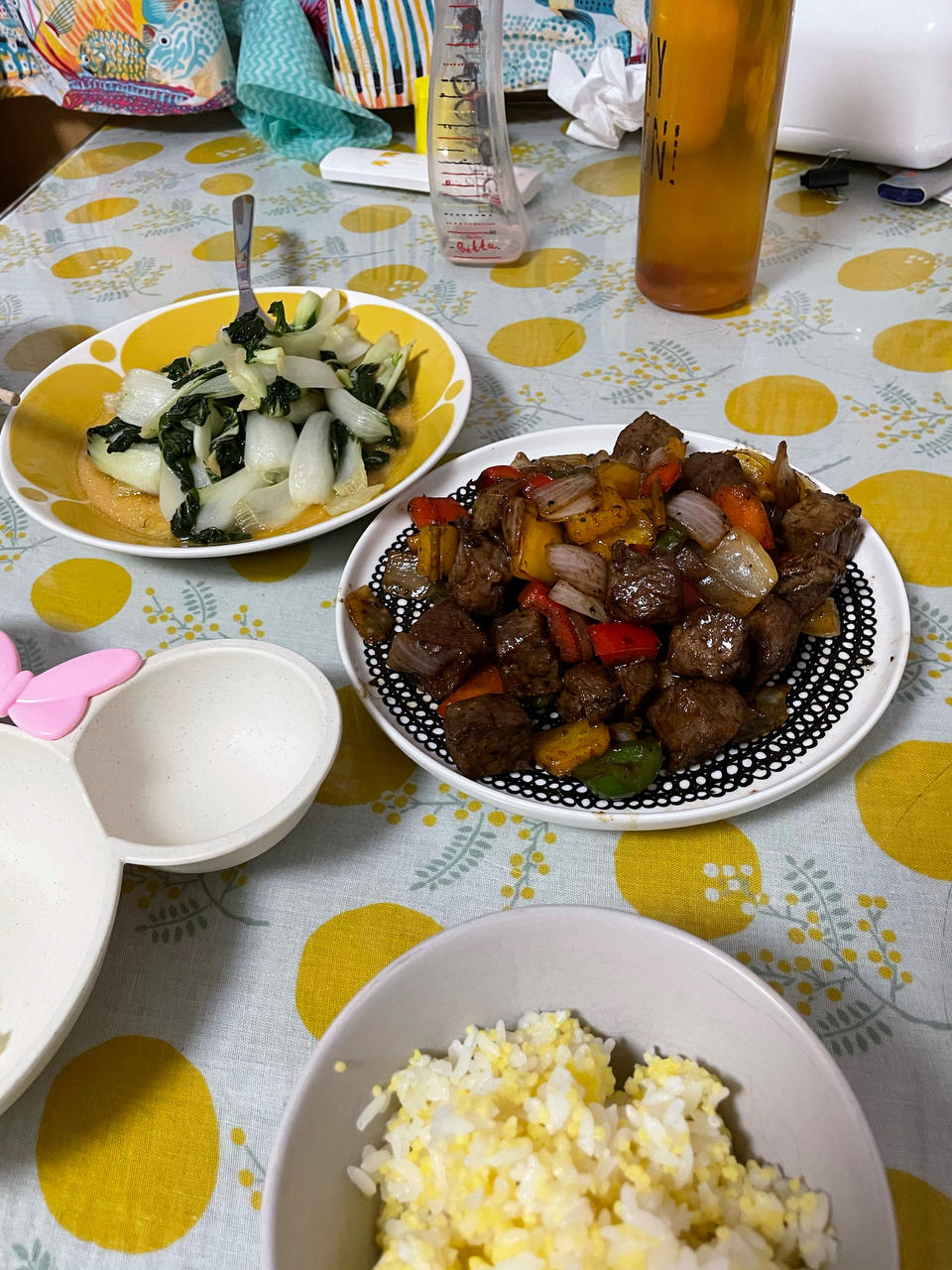 爆炒雪花牛肉粒