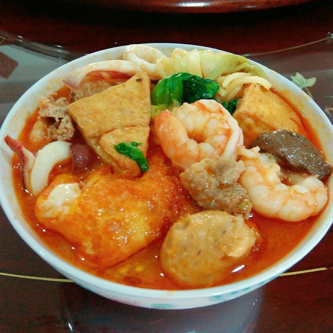 米修ax做的快手沙茶面