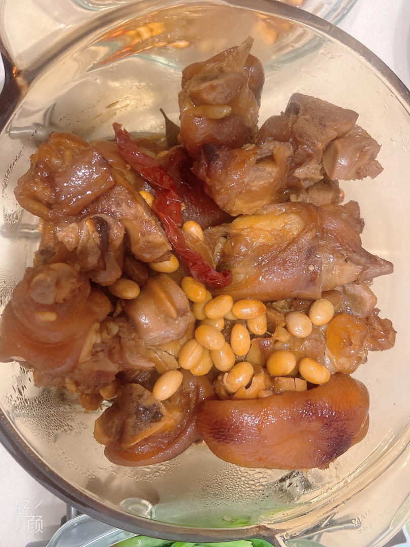 【黄豆炖猪蹄】高压锅（超详细食谱）
