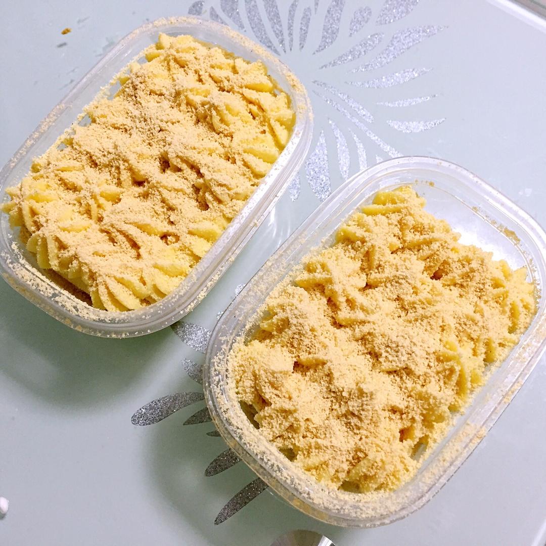 网红日式豆乳盒子蛋糕