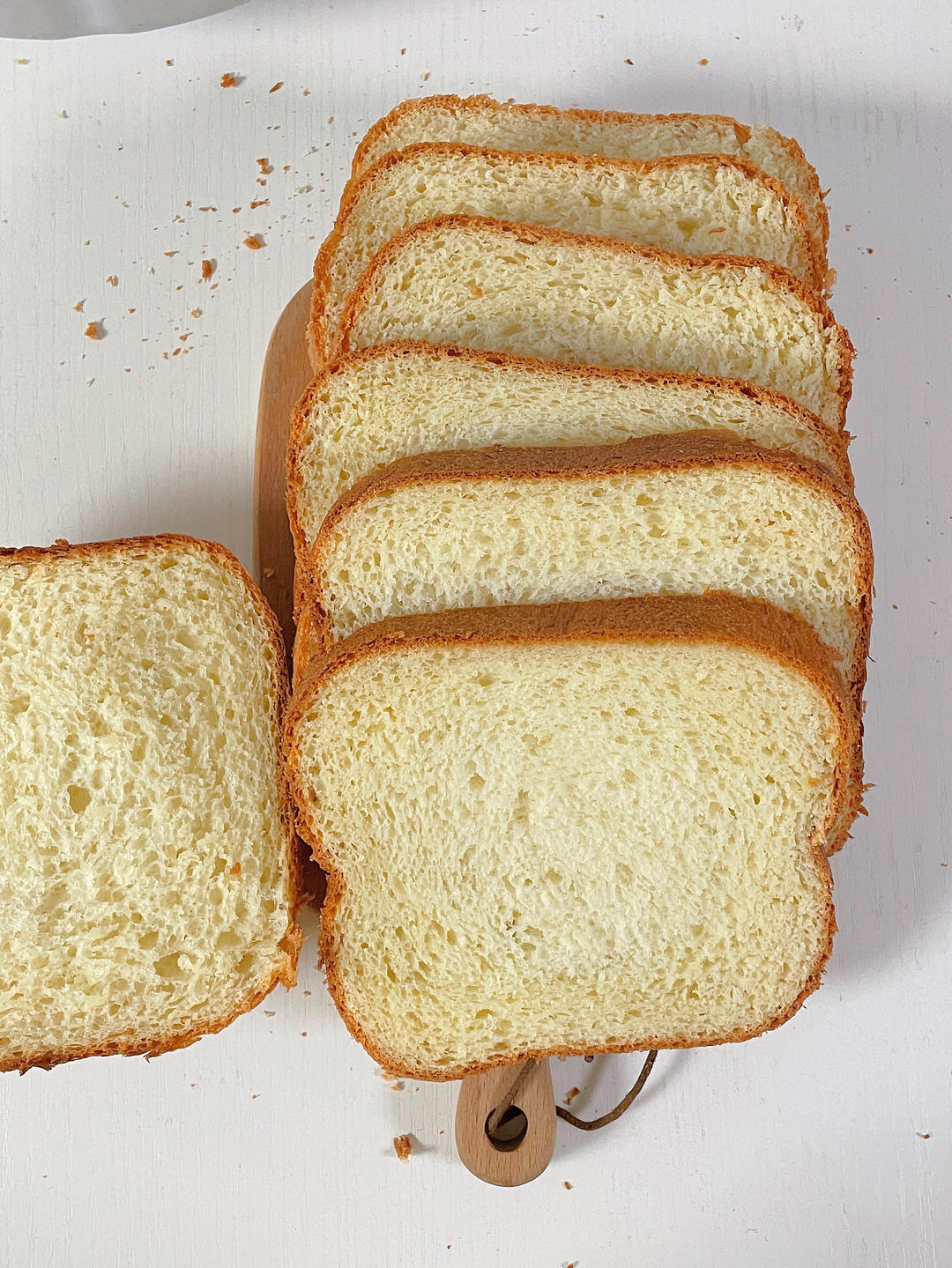 纯奶手撕吐司的做法 步骤1