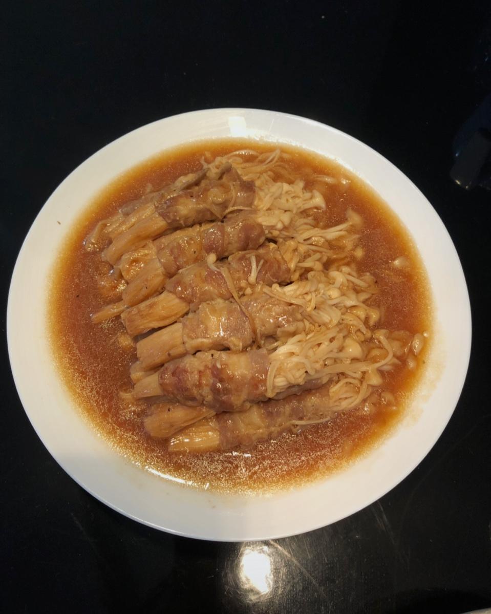 《花花家的菜》肥牛金针菇