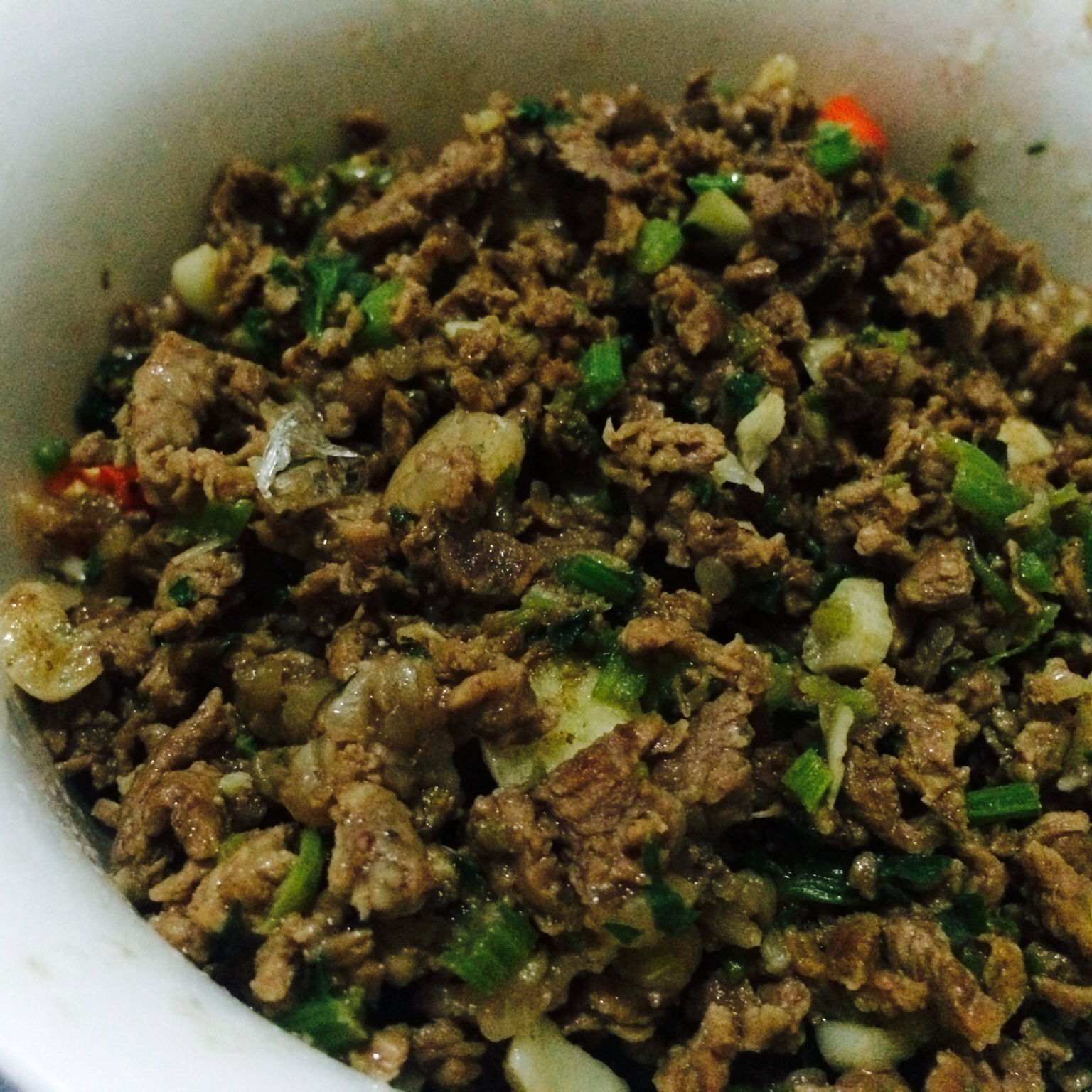 芹菜牛肉末「下饭神器」