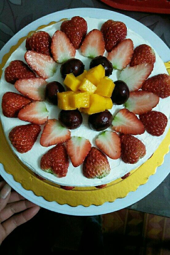 《Tinrry+》草莓奶油蛋糕（8寸配方）