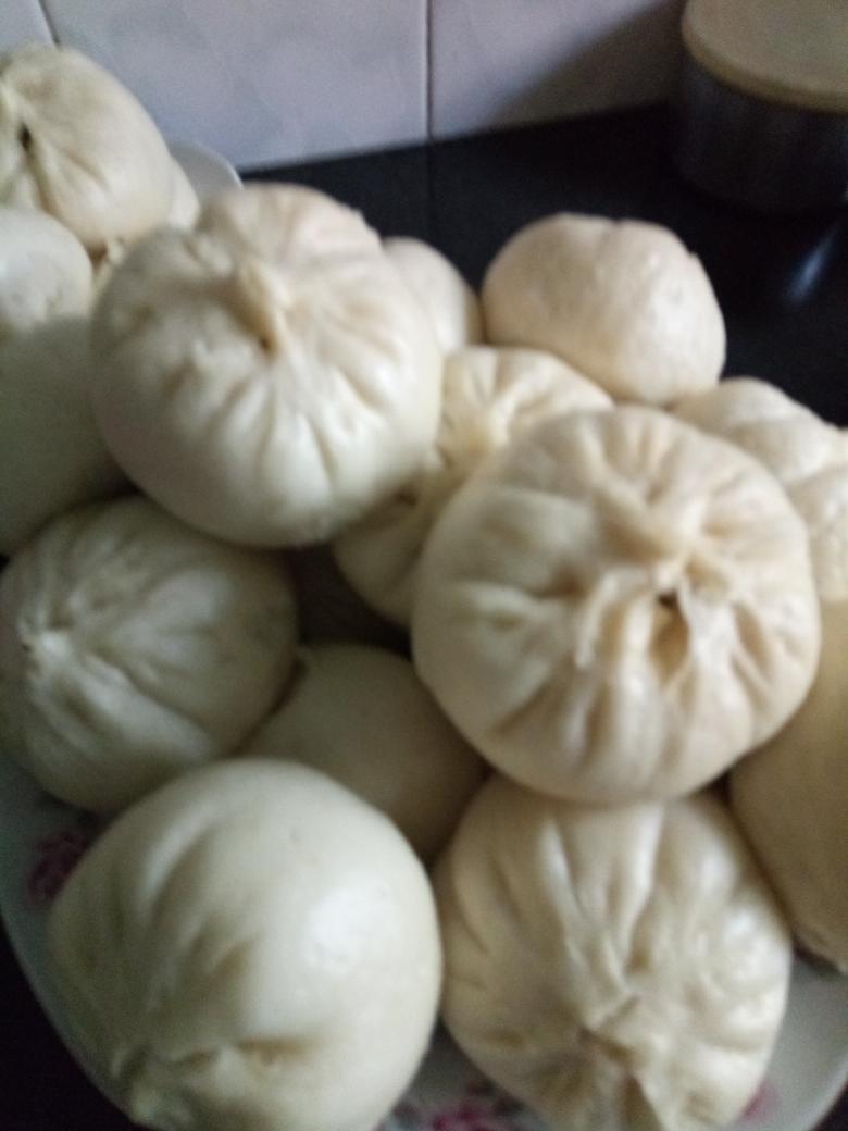 油面筋素菜包