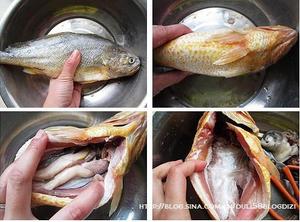 浇汁黄花鱼的做法 步骤1