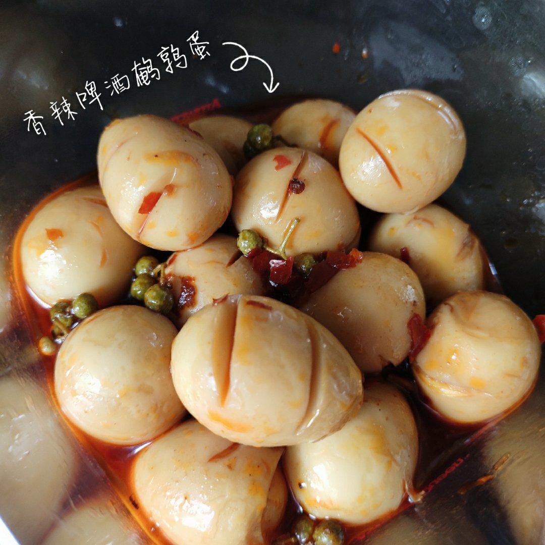 香辣啤酒鹌鹑蛋
