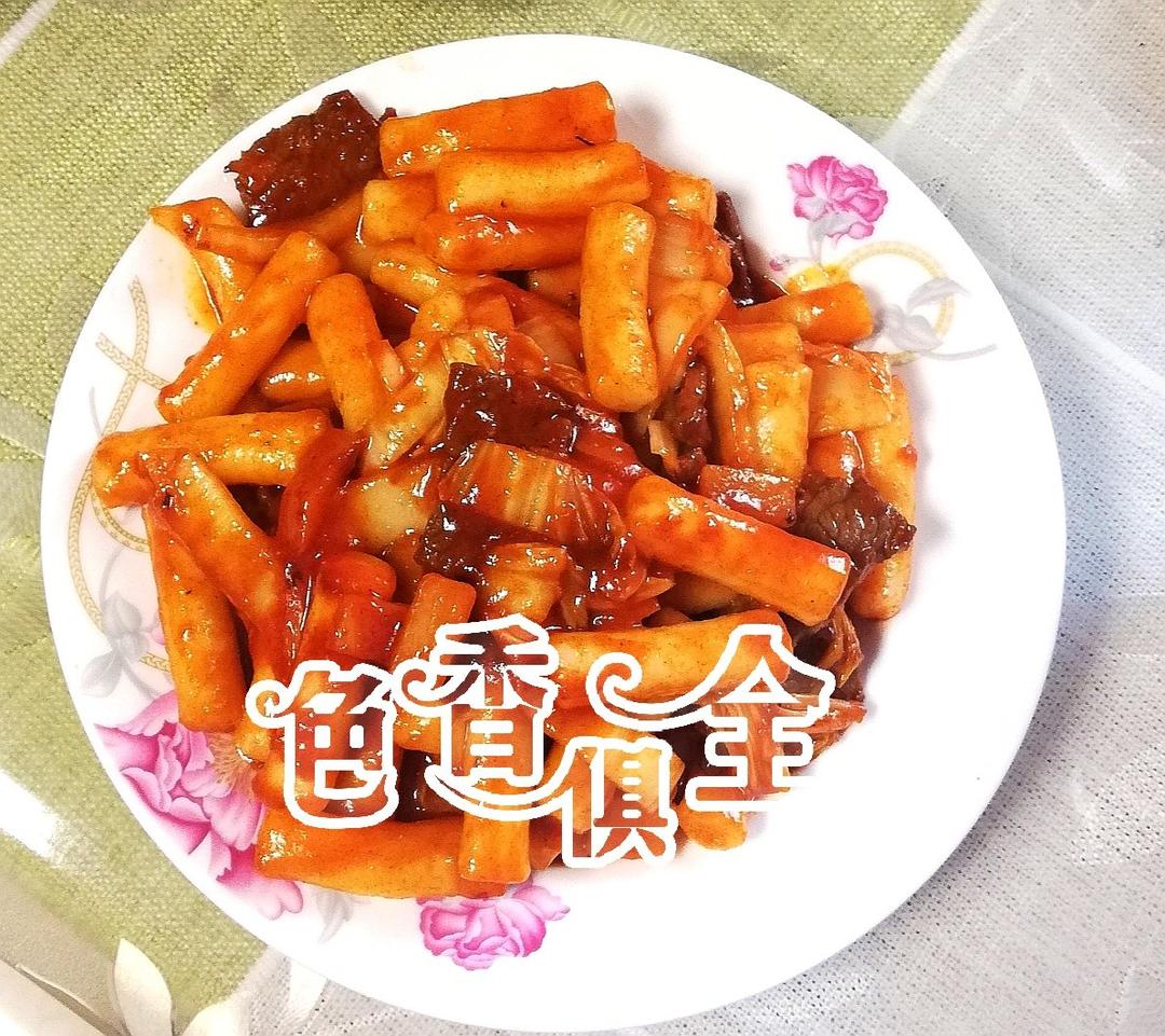 韩式辣炒年糕（or网红芝士套路之芝心年糕）