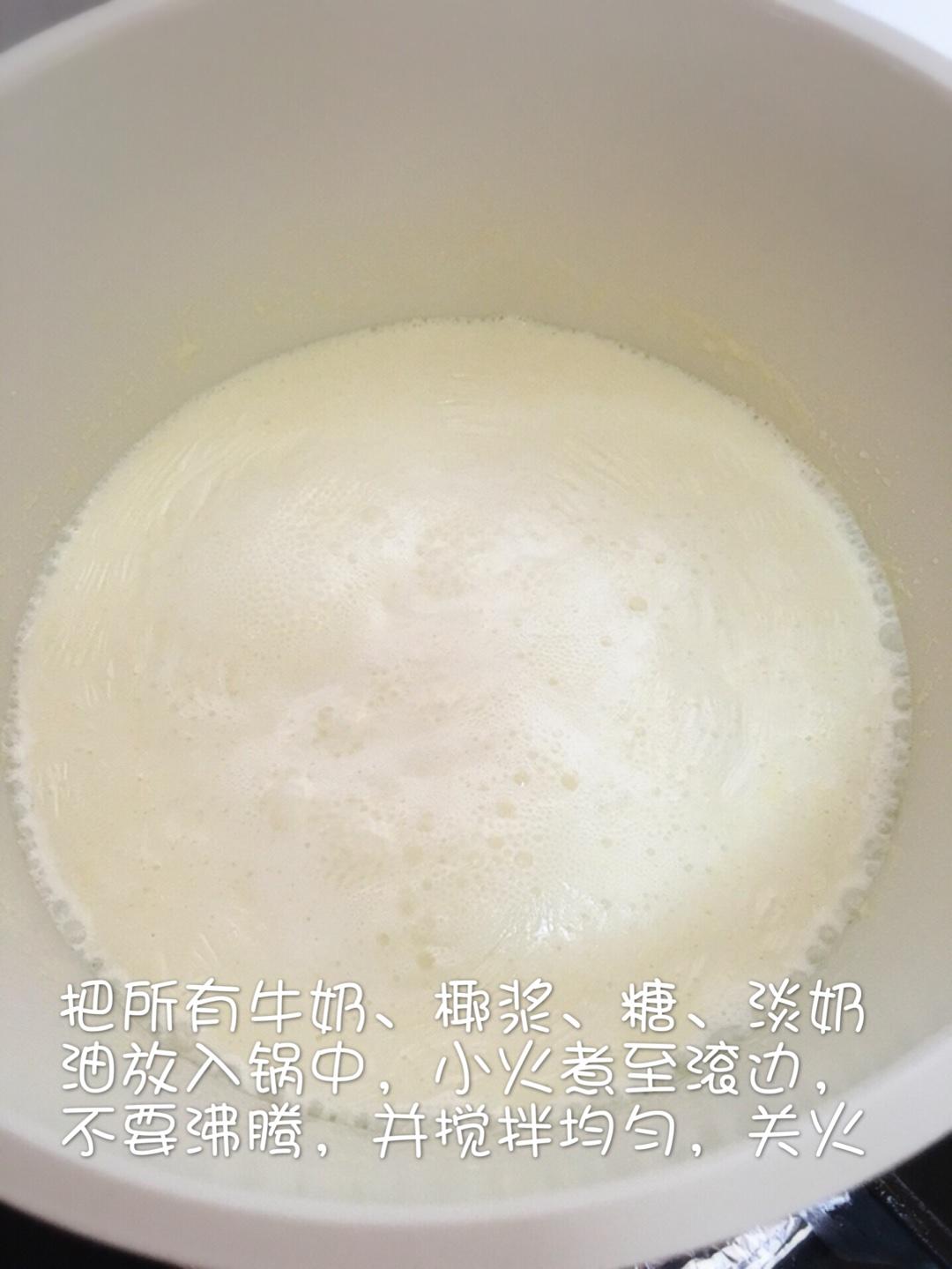 木瓜椰奶冻的做法 步骤4