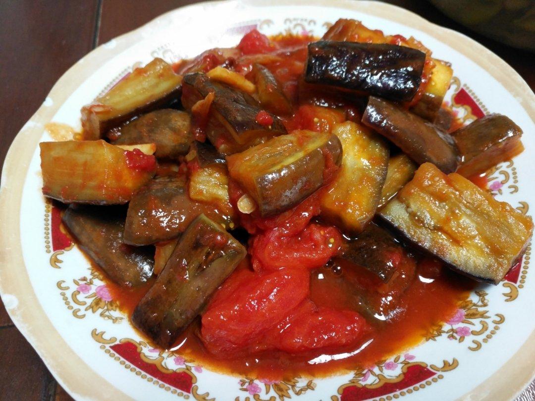 堂妈小厨——番茄烧茄子🍆