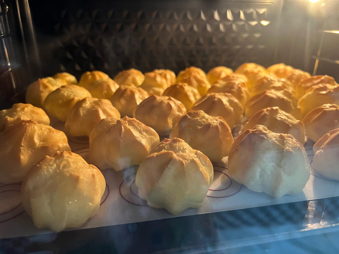 奶油泡芙（高筋面粉版）