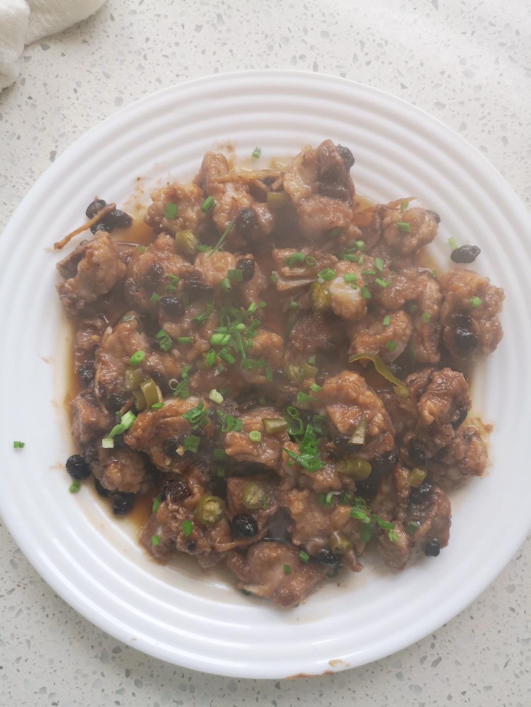 家常菜～豉汁蒸排骨