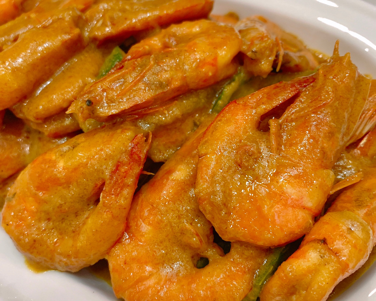 泰式咖喱虾🦐（复刻泰式餐厅百分之九十）的做法
