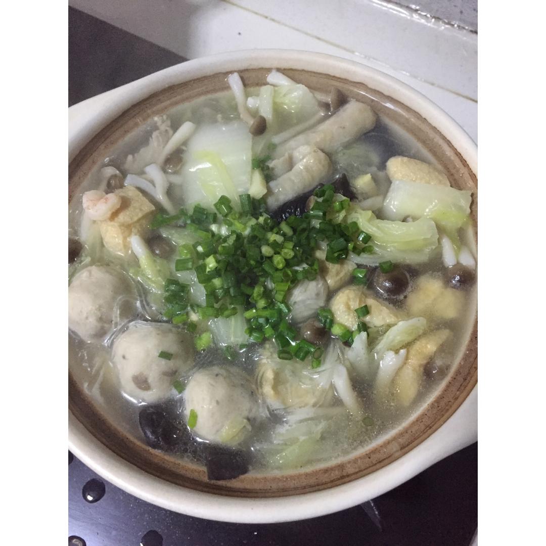 三鲜砂锅
