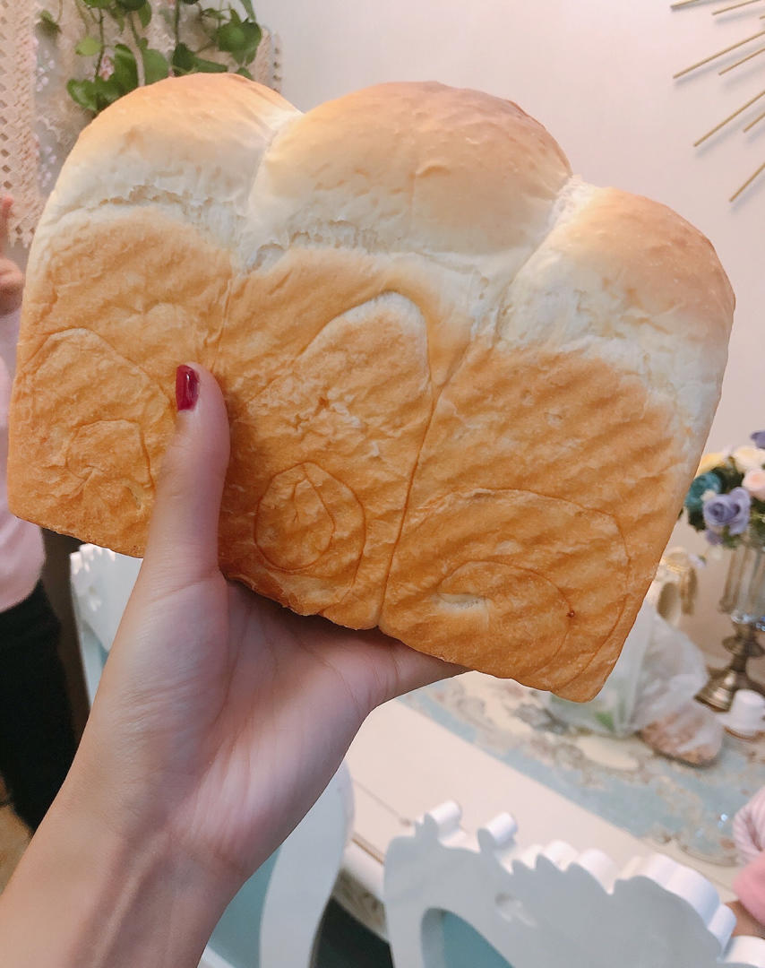 夺命软吐司(๑´ڡ`๑)超软拉丝极速方便的一次发酵吐司