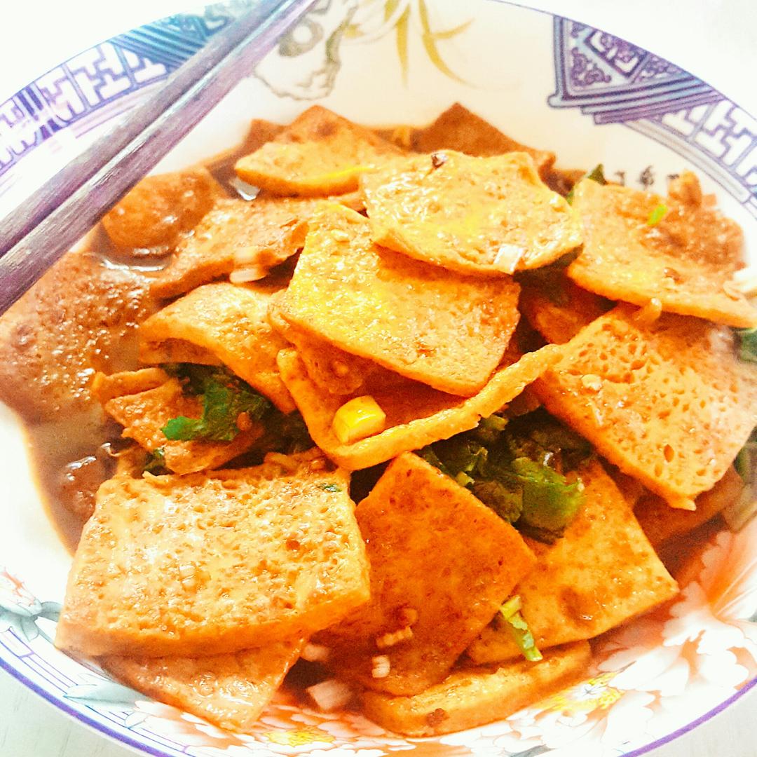 蚝油煎豆腐