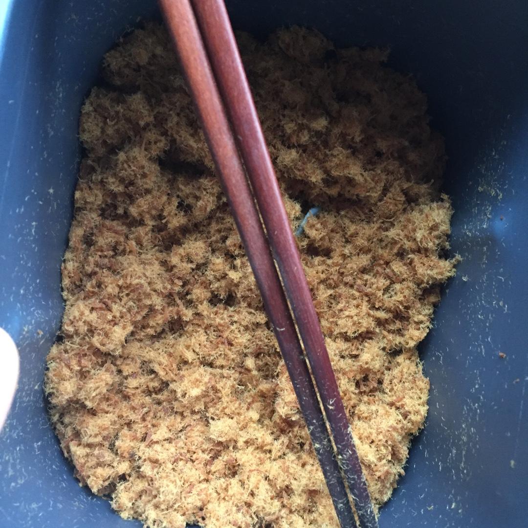 自制肉松(面包机版)
