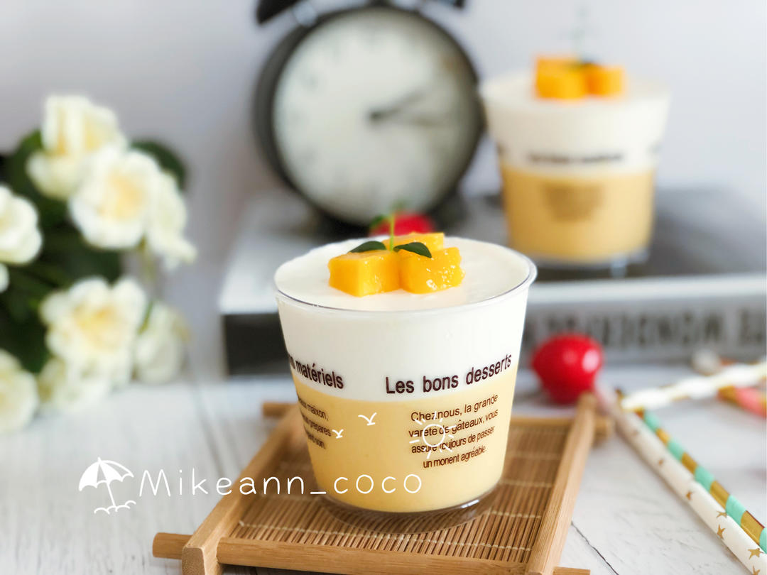 高配版网红黄金芒果椰奶冻的做法