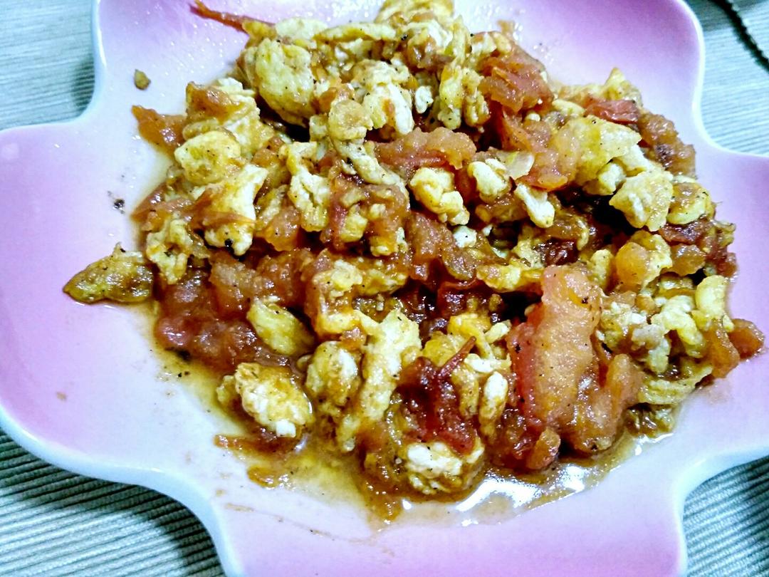 西红柿炒鸡蛋