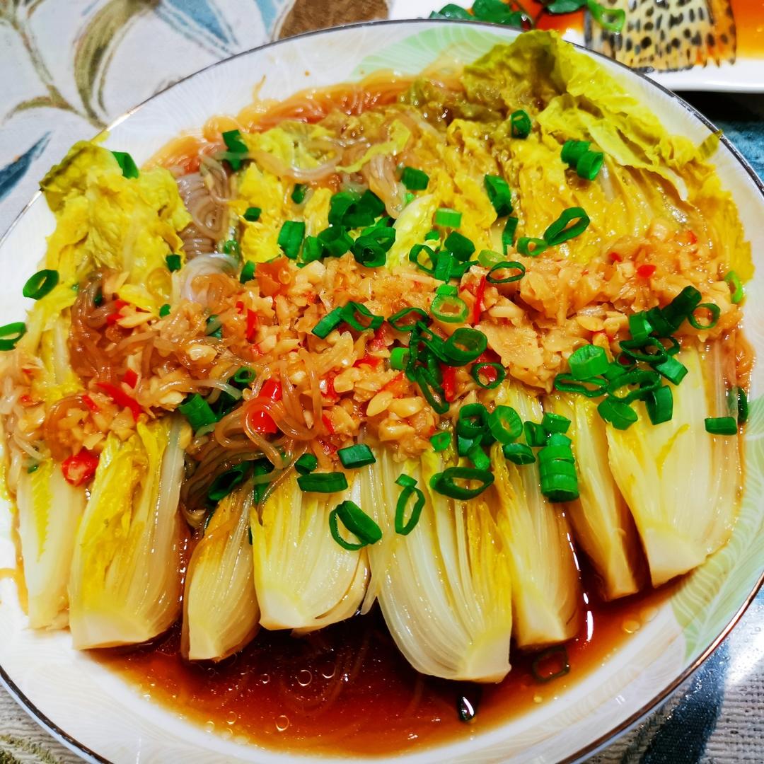 蒜蓉粉丝娃娃菜