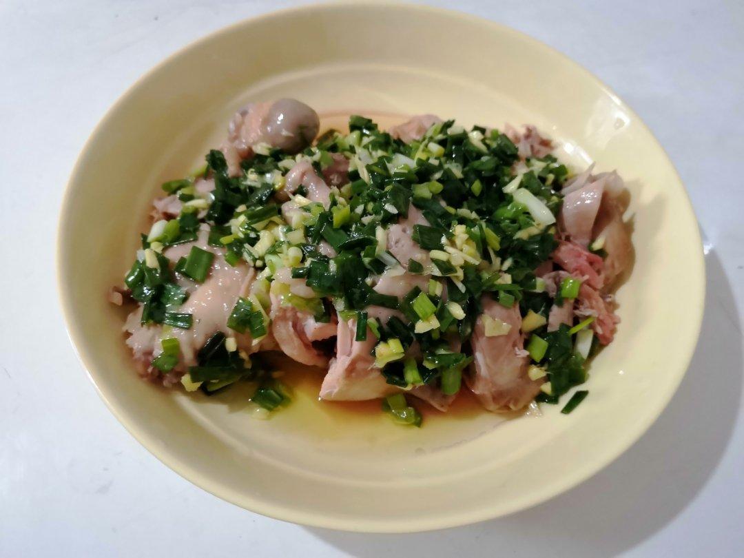 葱油鸡腿