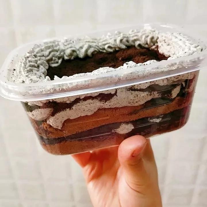 好吃到流泪的奥利奥咸奶油盒子蛋糕