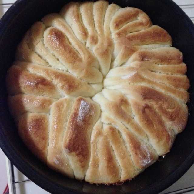 日式香浓炼乳面包