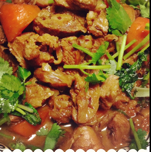 红烧羊肉萝卜