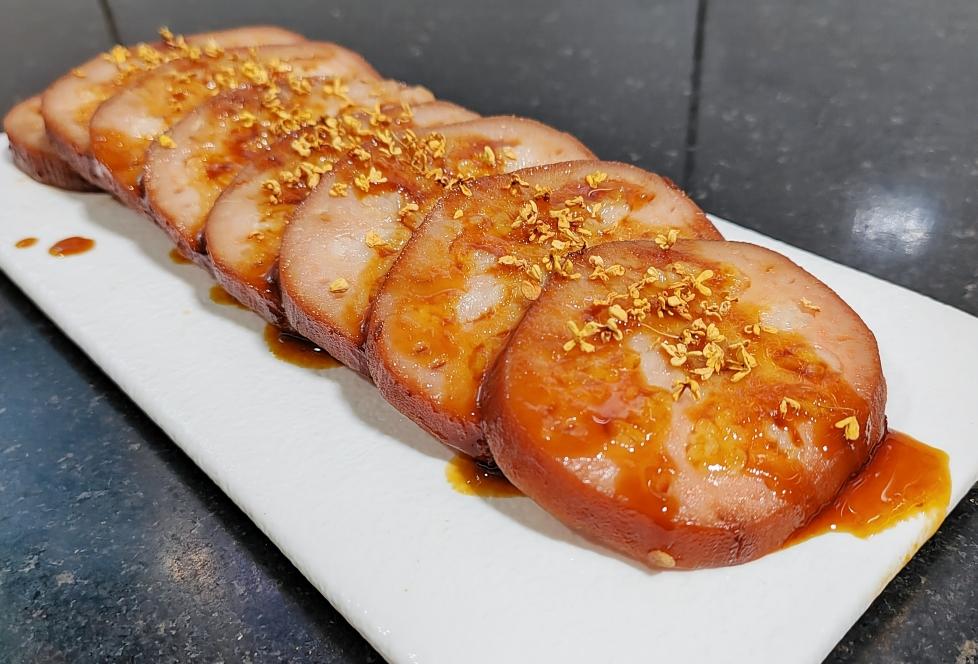 堂妈教你做桂花糯米藕